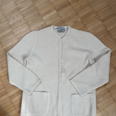 Devernois Knitted wool cardigan 