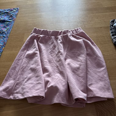 Gonna in Jersey Rosa con Vita Elastica