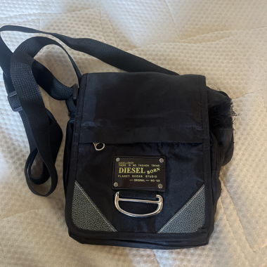 Sac bandoulière Diesel noir