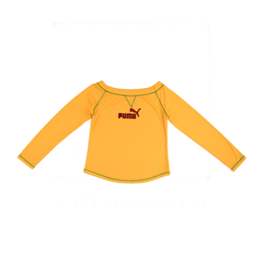 T-shirt baby Puma con spalle scoperte Y2K