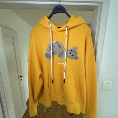 Felpa Palm Angels orso giallo