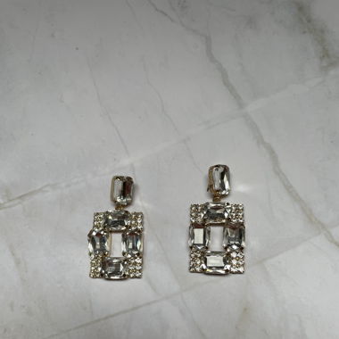 Big crtystal Earrings 
