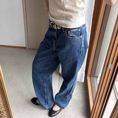 Indigo Denim Baggy Jeans by Eytys