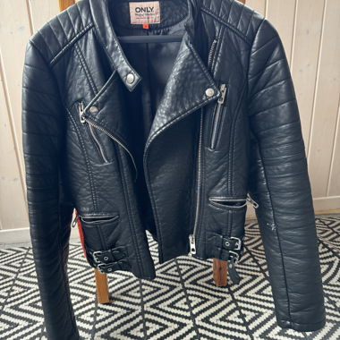 Lederjacke