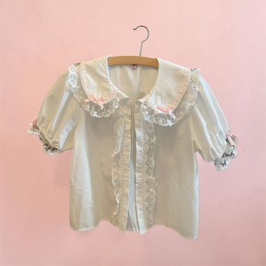 Pastell-Lolita-Bluse