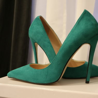 CHAUSSURE VERTE SIZE 40