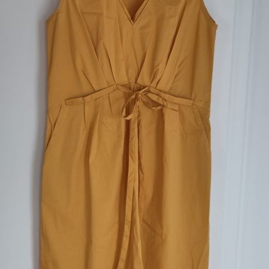 Gelbes Kleid von Rosso Italy (S)