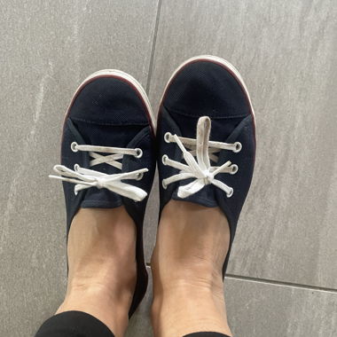 Lacoste Ballerina Sneakers 39 bleu foncé