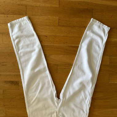 Jeans confort blanc