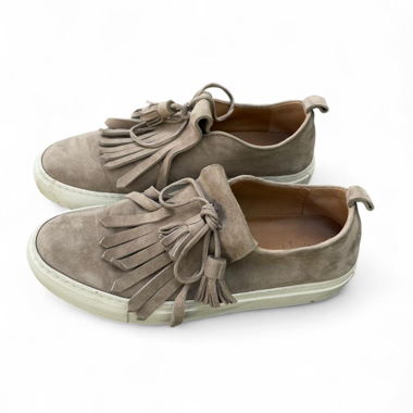 Benci brothers Suede Fringe Sneakers (38)