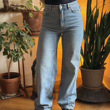 jeans vita alta bootcut