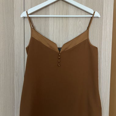 Top senza maniche Kiomi, marrone, 36