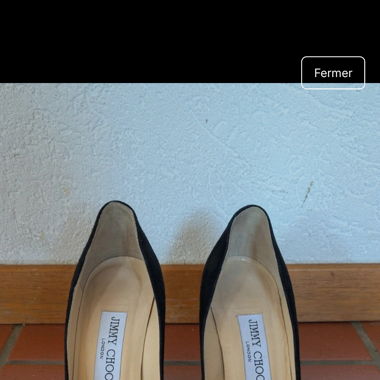 Jimmy Choo Wildleder-Pumps