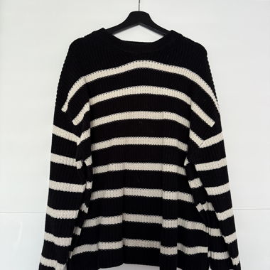 Pullover gestreift