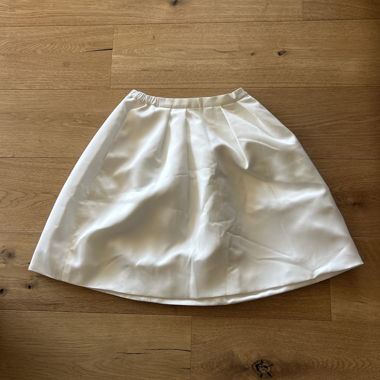 Gonna in raso bianco Piqyourdress