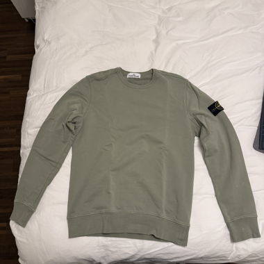 Pull Stone Island vert olive