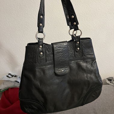 sac en cuir vintage y2k
