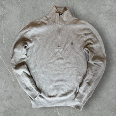 Ralph Lauren viertel Zip -Grösse S- Grau 