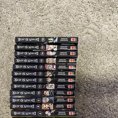 Mangas demon slayer de 1 à 19 SANS le 2,18