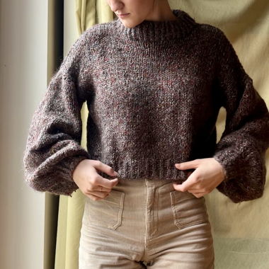 Pullover Handgestrickt 