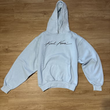 Felpa Karl Kani Oversize babyblue