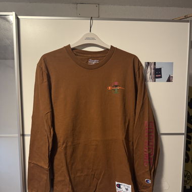 Supreme x Champion longsleeve braun