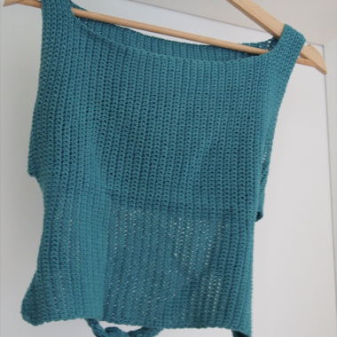 Crocheted Top, Backless