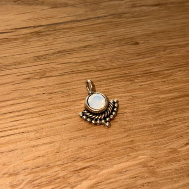 Ciondolo Une Ligne argento con pietra