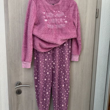 Pigiama rosa confortevole xs 