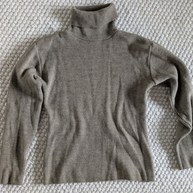 Pull à col roulé côtelé Hennes Collection