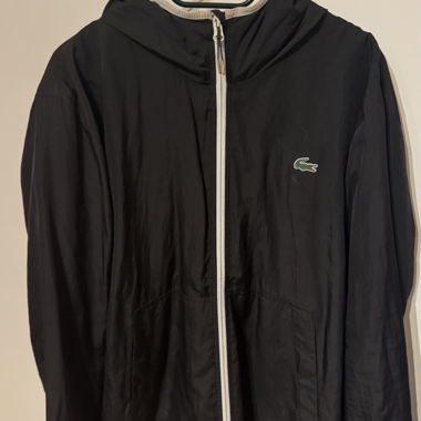 Veste légère Lacoste noire