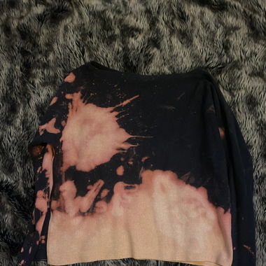 bleached pullover vintage 
