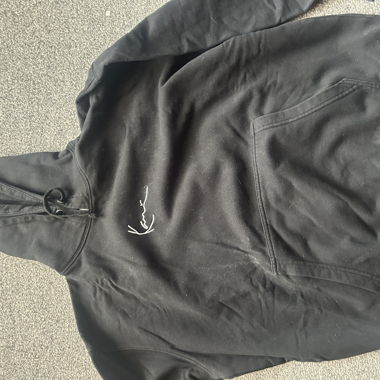 Sweat à capuche noir Karl Kani
