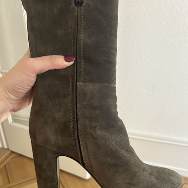 New! Suede knee high boots - 40