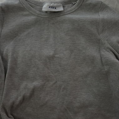 Graues Rippshirt JJXX