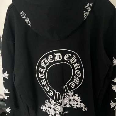 Sweat à capuche noir