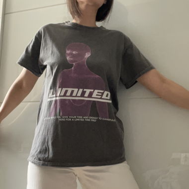 T-shirt gris Night Addict