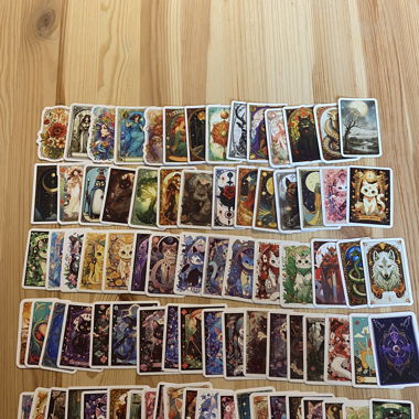 Grosses Sticker set