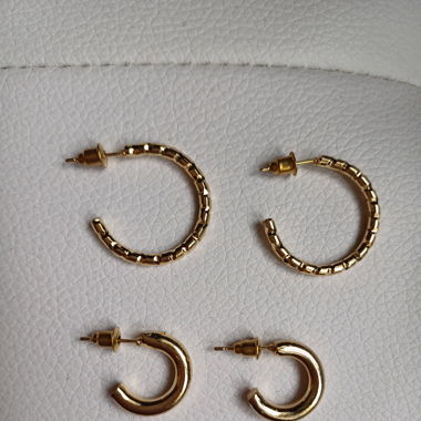 Lot de boucles d'oreilles 