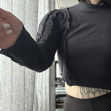 Longsleeve distressed look
