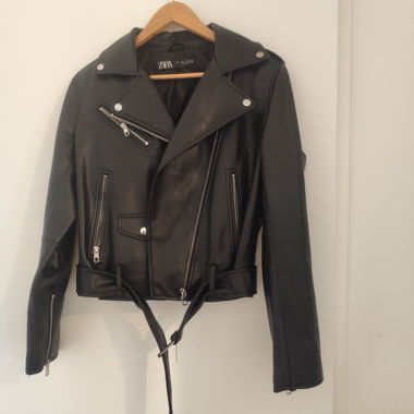 Giacca in ecopelle ZARA