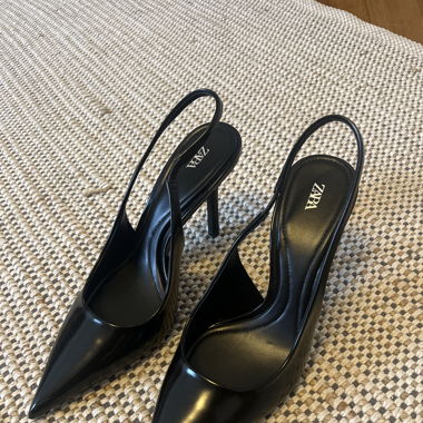 Talons noir Zara 