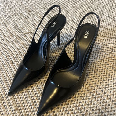 Talons noir Zara 
