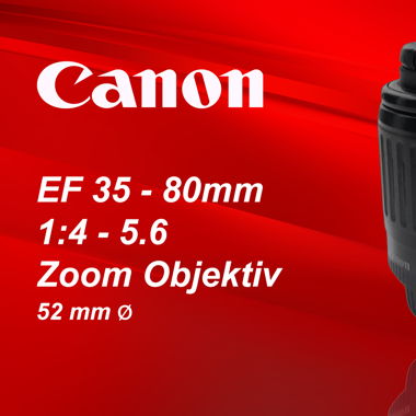 Canon EF 35-80mm 1:4-5.6 Objektiv Skylight Filter