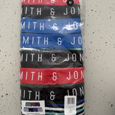 Smith & Jones Boxer Shorts 7-Pack new