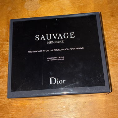 Dior sauvage skin care 
