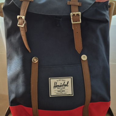 Sac à dos Herschel marine/rouge