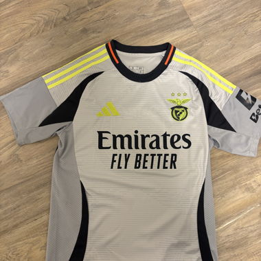 Adidas Benfica Jersey grey S