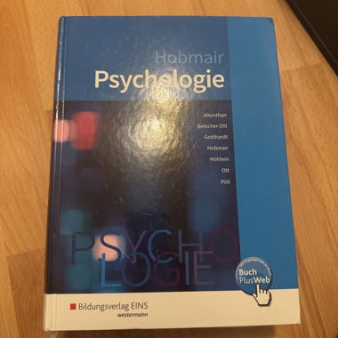 Lehrbuch „Psychologie“ Hobmair