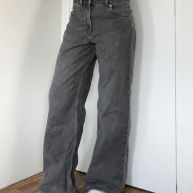 dark grey baggy  pants